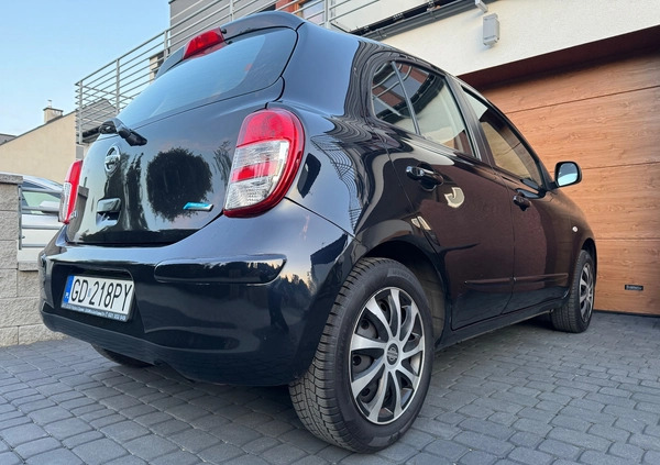 Nissan Micra cena 17999 przebieg: 173200, rok produkcji 2012 z Gdynia małe 352